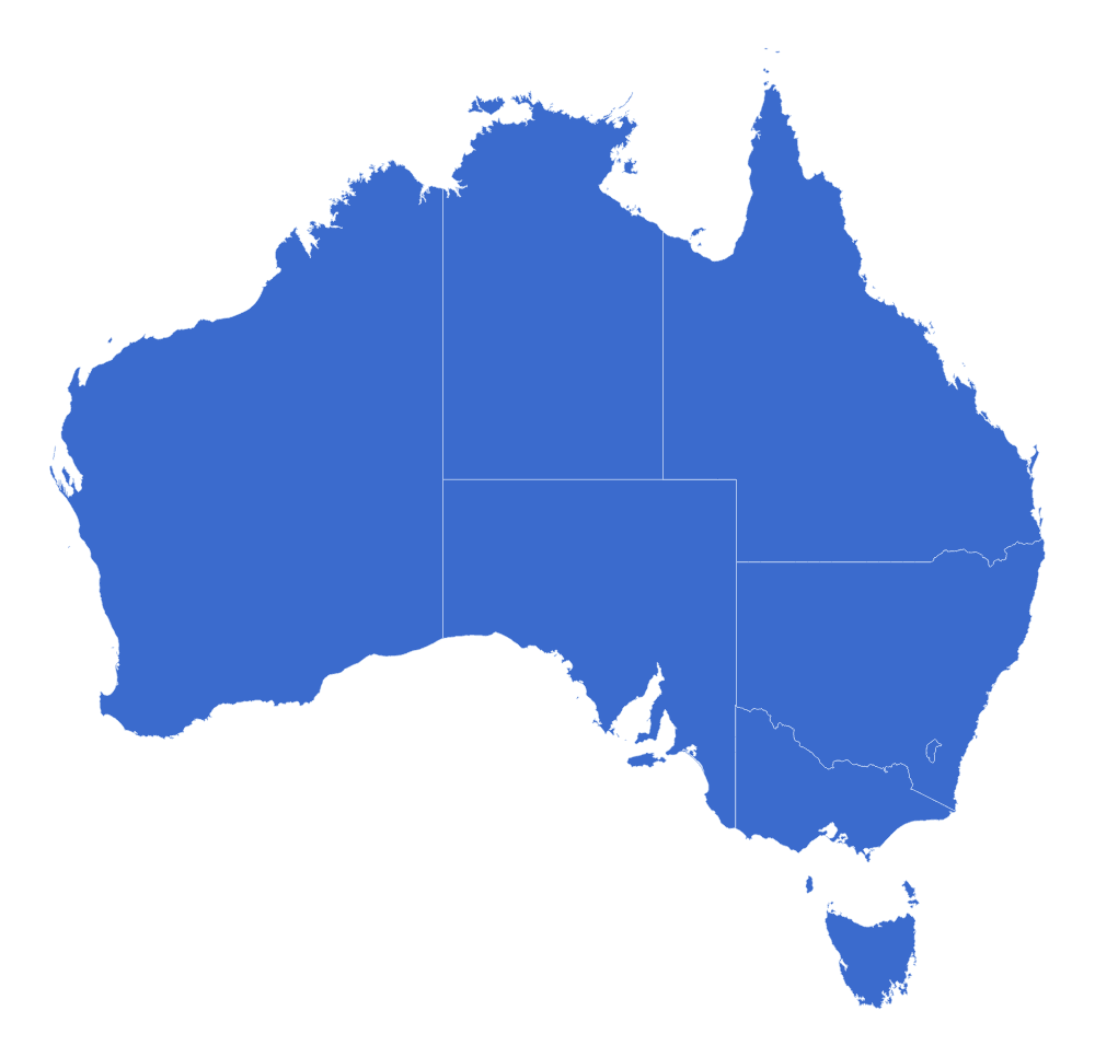 Map of Australia